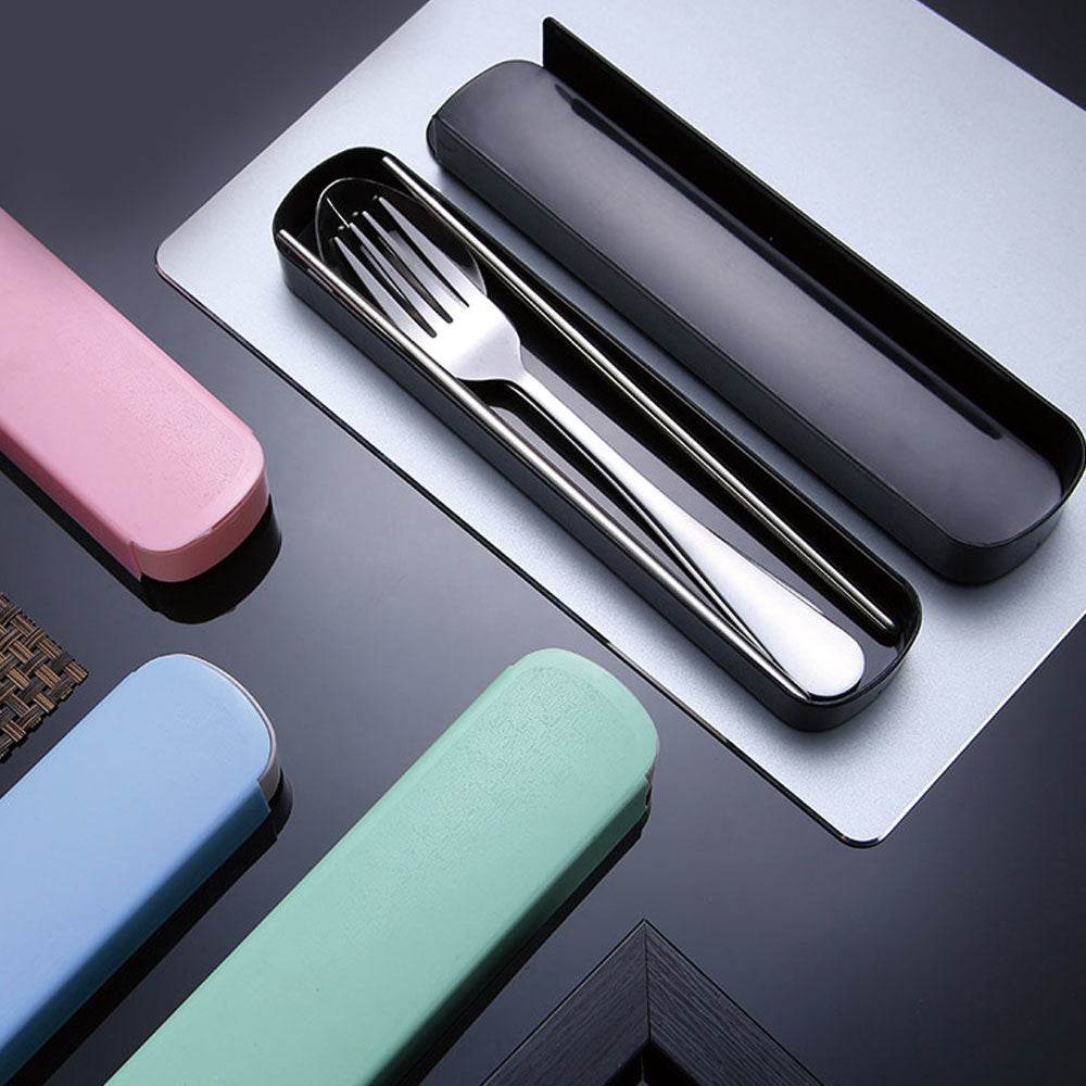 Stainless Steel Travel Utensils - Big J's Showstoppin' Store